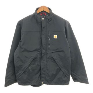 carhartt - 【B品】 Carhartt カーハート Shoreline ナイロンジャケット ワーク ブラック (メンズ M) 中古 古着 Q0790