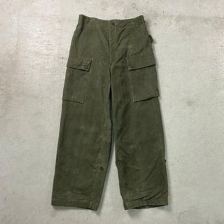 オランダ軍 ダブルフェイス カーゴパンツ ユーロミリタリーパンツ メンズW31相当(戦闘服)