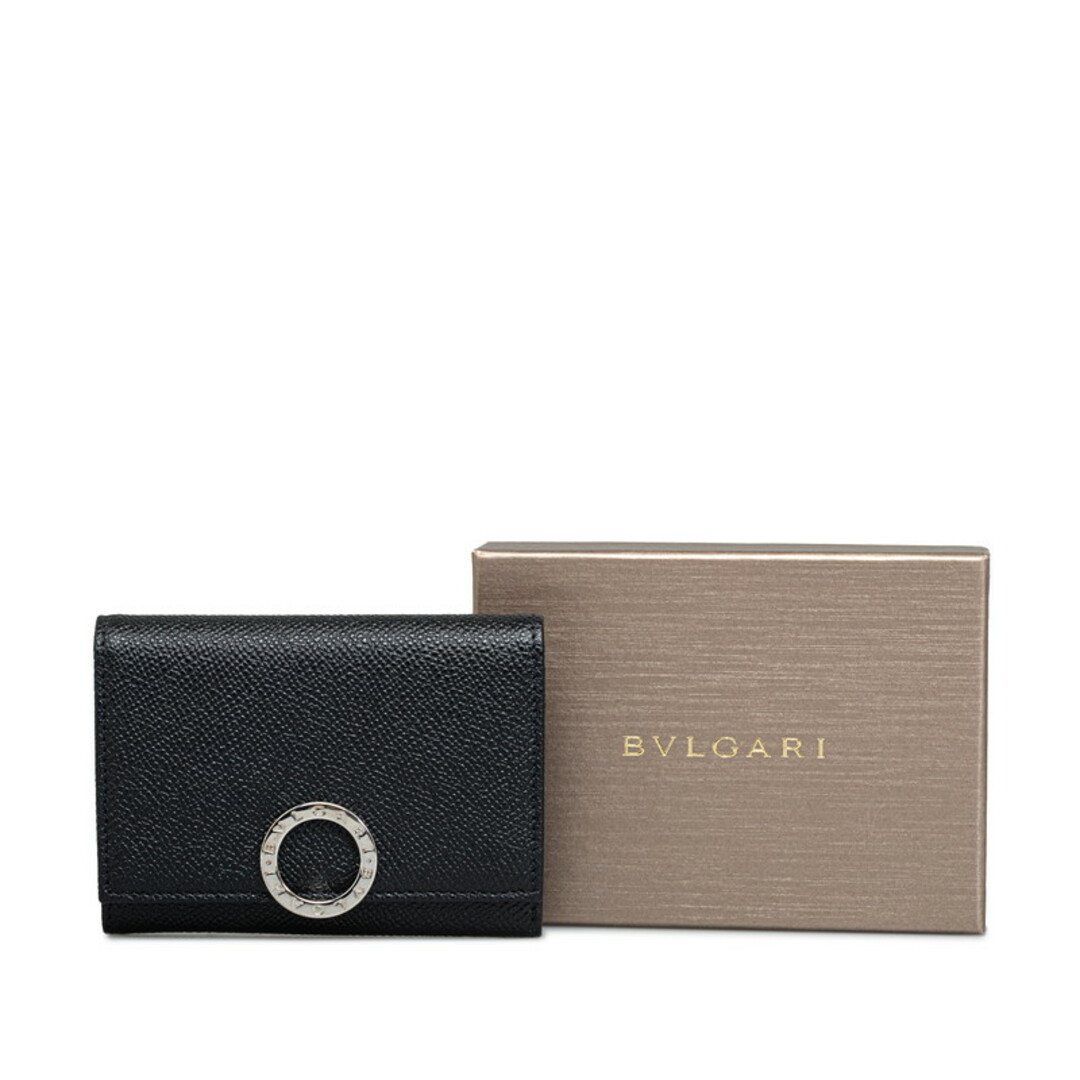 BVLGARI(ブルガリ)の美品 ブルガリ ブルガリブルガリ コインケース カードケース レザー メンズ BVLGARI 【222-42965】 メンズのファッション小物(コインケース/小銭入れ)の商品写真