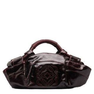 ロエベ(LOEWE)のロエベ アナグラム ハンドバッグ パテントレザー レディース LOEWE 【228-43752】(ハンドバッグ)