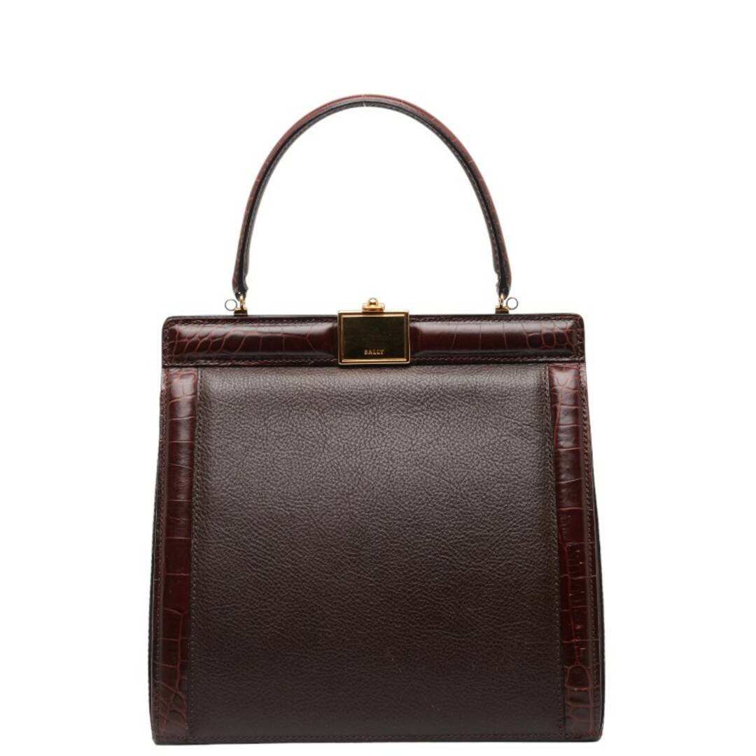 Bally(バリー)のバリー クロコ型押し ハンドバッグ ショルダーバッグ 2WAY レザー レディース BALLY 【228-43778】 レディースのバッグ(ハンドバッグ)の商品写真