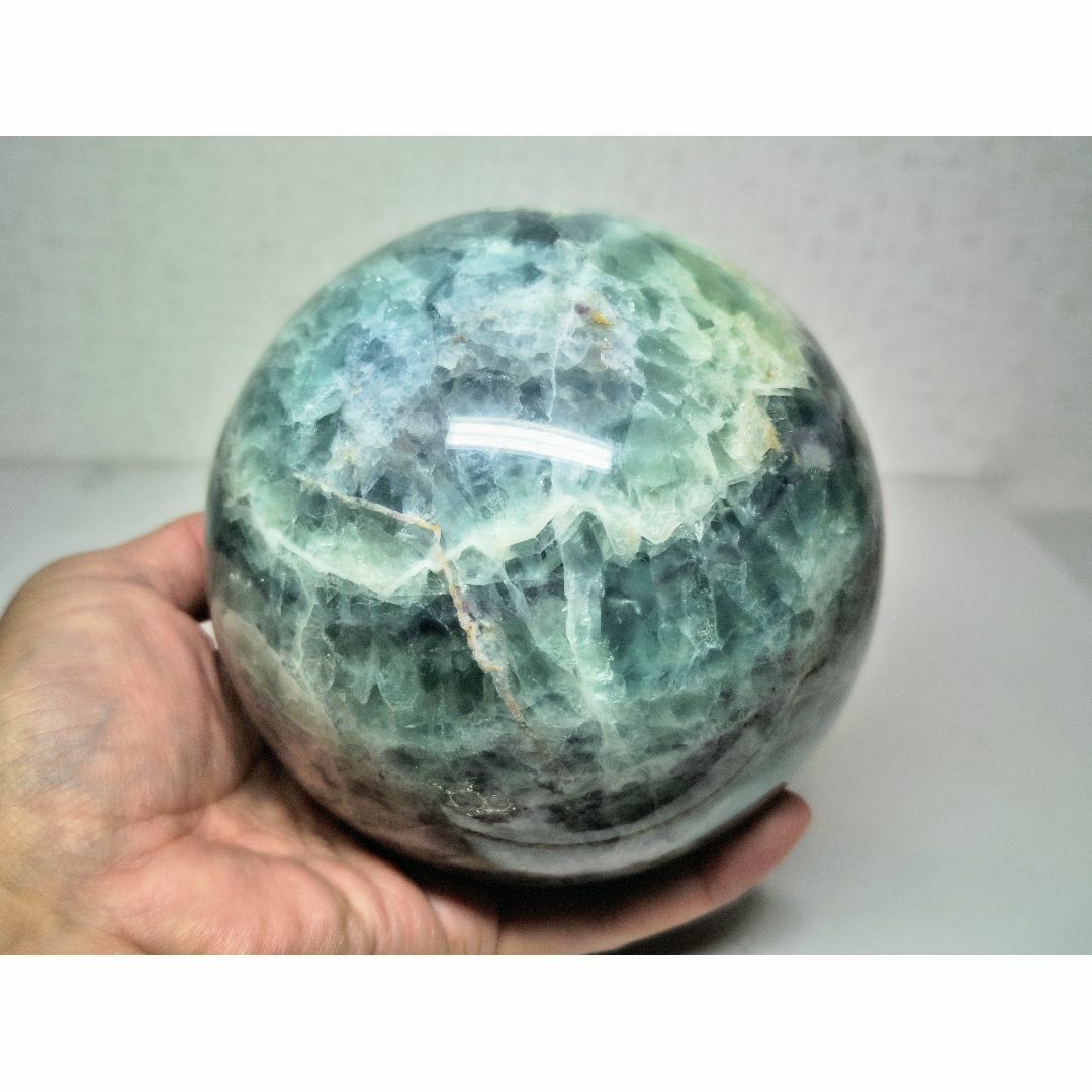 C-19 フローライト 3.4kg 蛍石 原石 自然石 鑑賞石 誕生石 鉱石