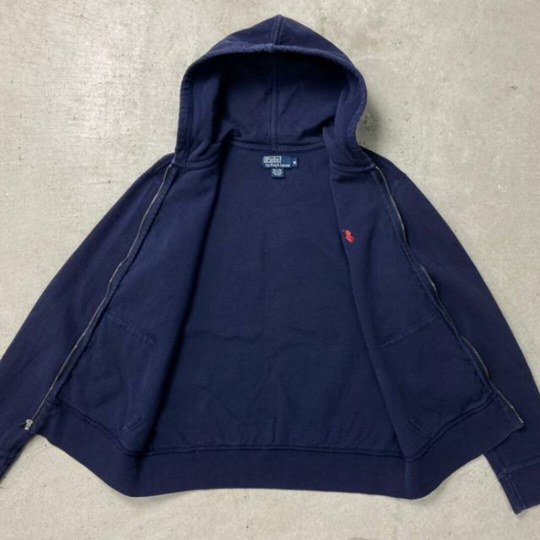 Ralph Lauren(ラルフローレン)のPolo by Ralph Lauren ポロバイラルフローレン フルジップ  スウェットパーカー 鹿の子 メンズM メンズのトップス(パーカー)の商品写真