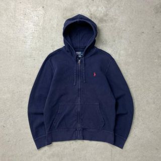 ラルフローレン(Ralph Lauren)のPolo by Ralph Lauren ポロバイラルフローレン フルジップ  スウェットパーカー 鹿の子 メンズM(パーカー)