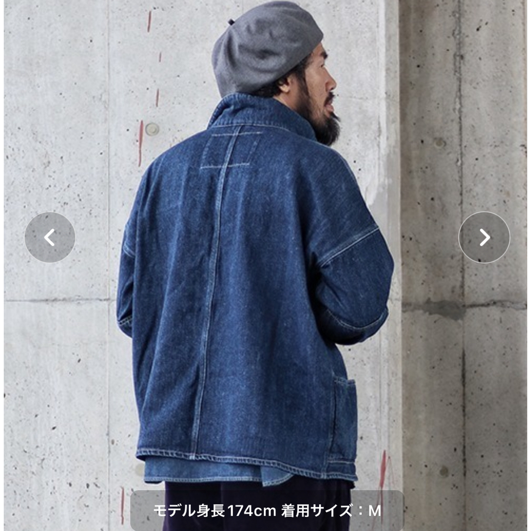 NATAL DESIGN(ネイタルデザイン)の【ネイタルデザイン】BRIAN DENIM JACKET  サイズL メンズのジャケット/アウター(Gジャン/デニムジャケット)の商品写真