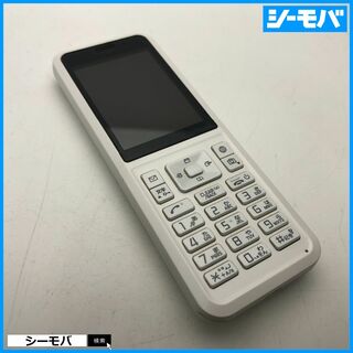 1229 SIMフリー softbank Simply B 701SI 美品 白(携帯電話本体)