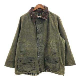 バーブァー(Barbour)の【B品】 2000年代～ イングランド製 Barbour バブアー BEAUFORT ビューフォート オイルド ジャケット (メンズ C52/132CM) 中古 古着 Q1321(その他)