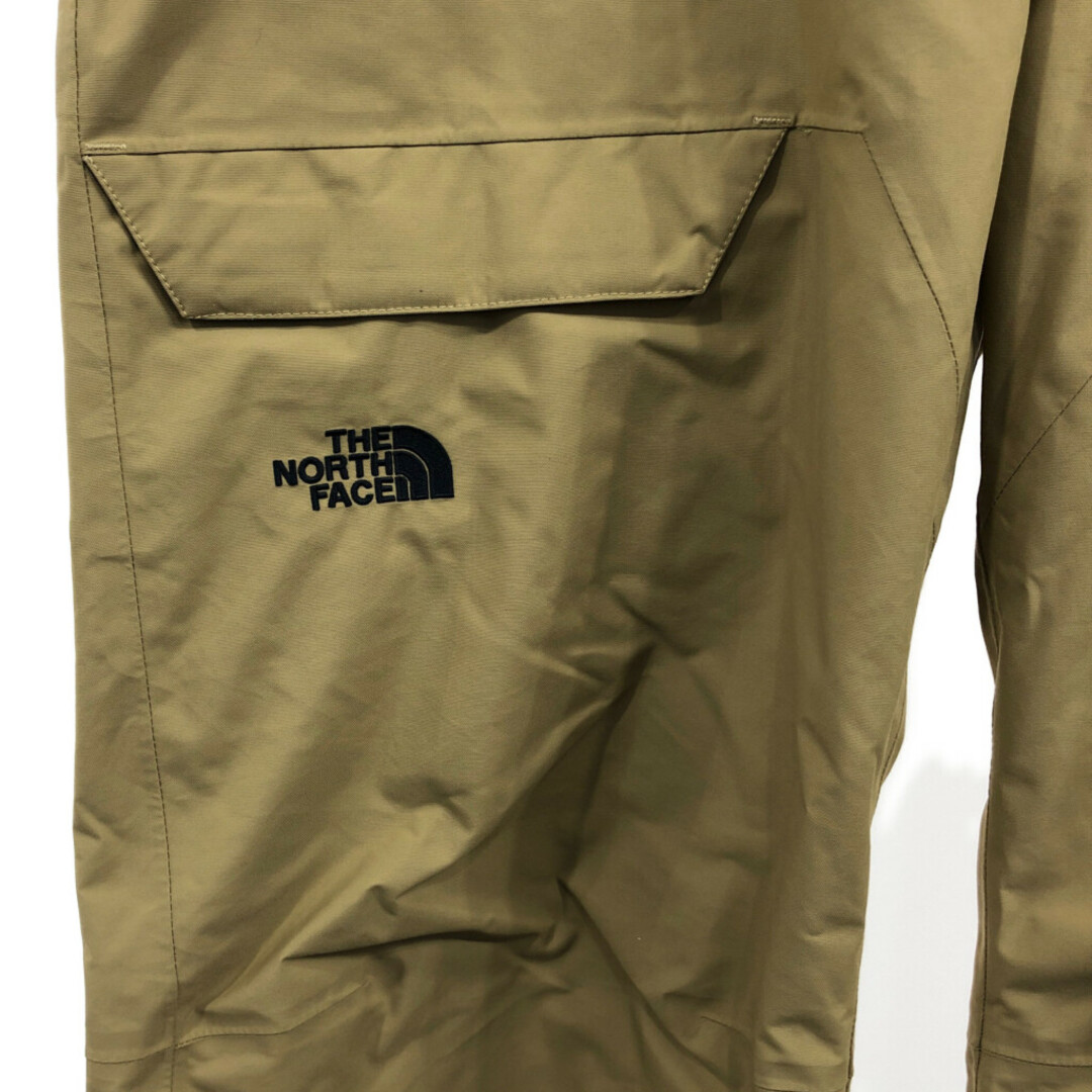 THE NORTH FACE(ザノースフェイス)のTHE NORTH FACE ノースフェイス DRYVENT パンツ アウトドア 防寒 ベージュ (メンズ XL) 中古 古着 Q1331 メンズのパンツ(その他)の商品写真