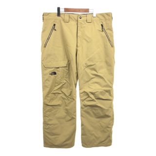 ザノースフェイス(THE NORTH FACE)のTHE NORTH FACE ノースフェイス DRYVENT パンツ アウトドア 防寒 ベージュ (メンズ XL) 中古 古着 Q1331(その他)