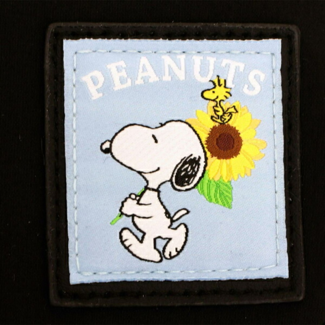 SNOOPY(スヌーピー)のスヌーピー ミニショルダーバッグ  サンフラワー ブラック SNOOPY レディースのバッグ(ショルダーバッグ)の商品写真