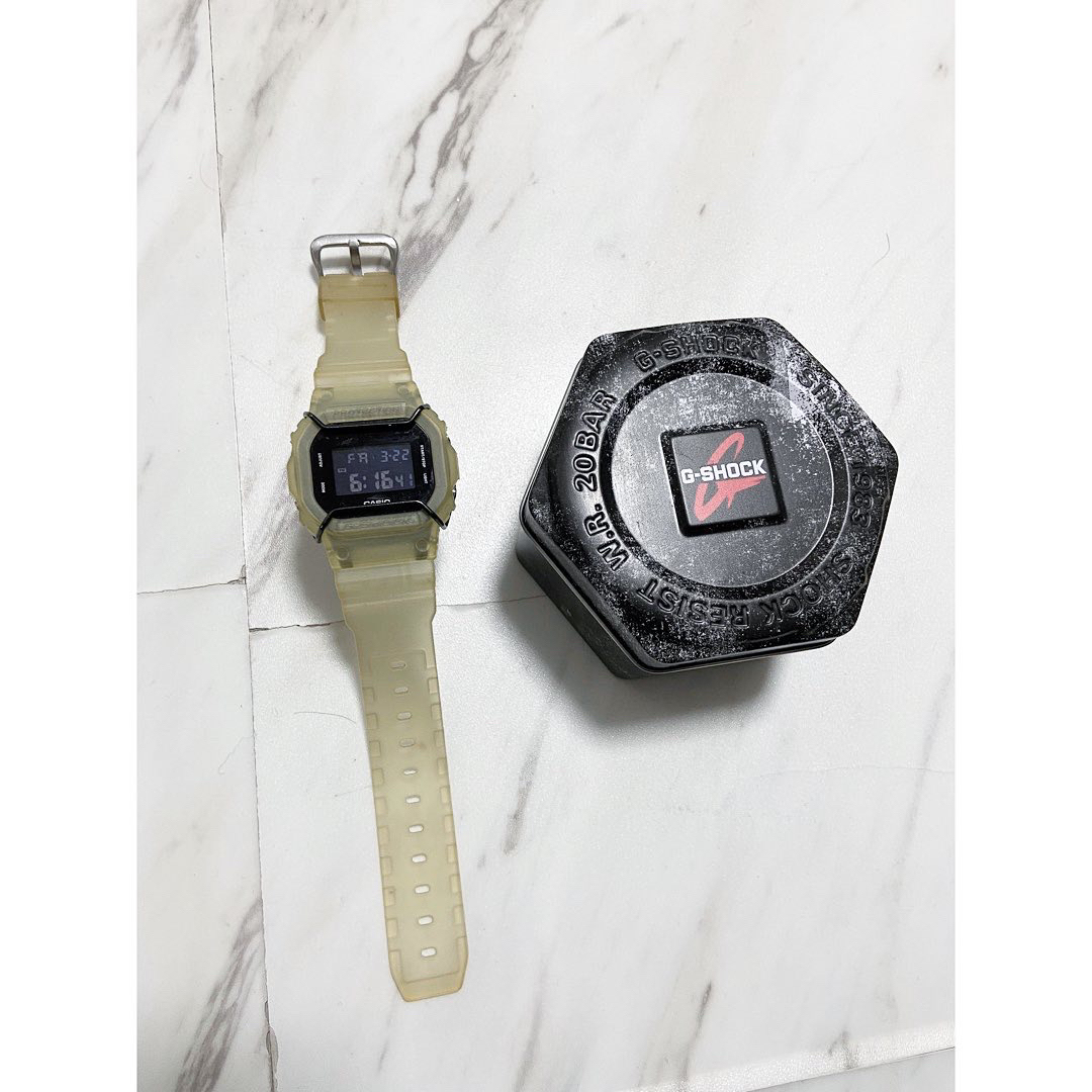 G-SHOCK(ジーショック)の2012's g-shock "スペシャルカスタム" DW-5600BB 時計 メンズの時計(腕時計(デジタル))の商品写真