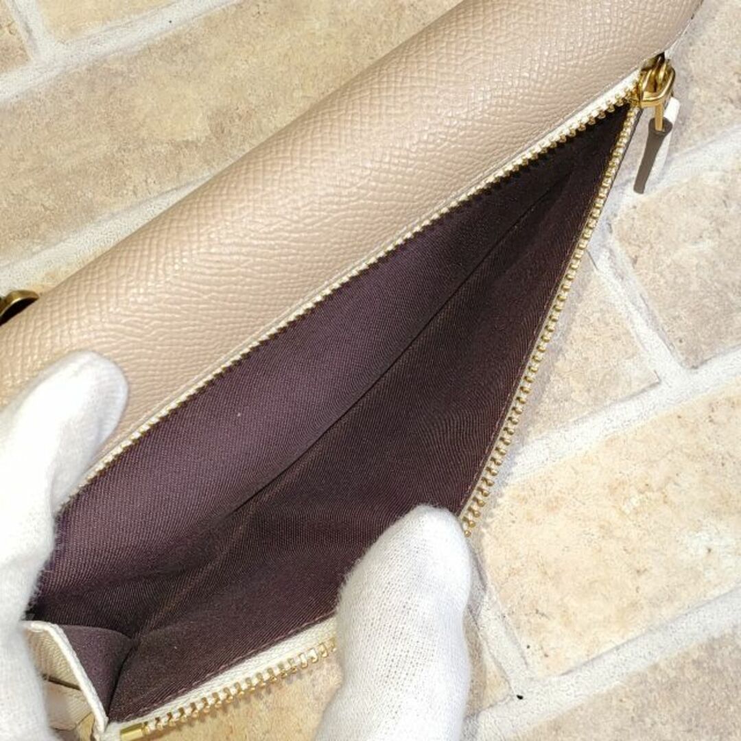 COACH - コーチ ☆ バタフライデザイン レザー フラップ 長財布 COACH - コーチ ☆ バタフライデザイン レザー フラップ 長財布