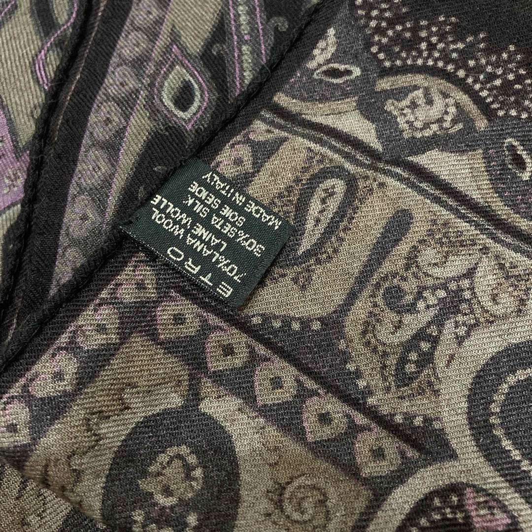 ETRO(エトロ)のETRO エトロ　ストール　イタリア製 レディースのファッション小物(ストール/パシュミナ)の商品写真