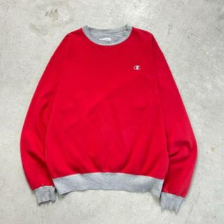 チャンピオン(Champion)の00年代 Champion ECO チャンピオン ワンポイントロゴ刺繍 スウェットシャツ メンズXL相当(スウェット)