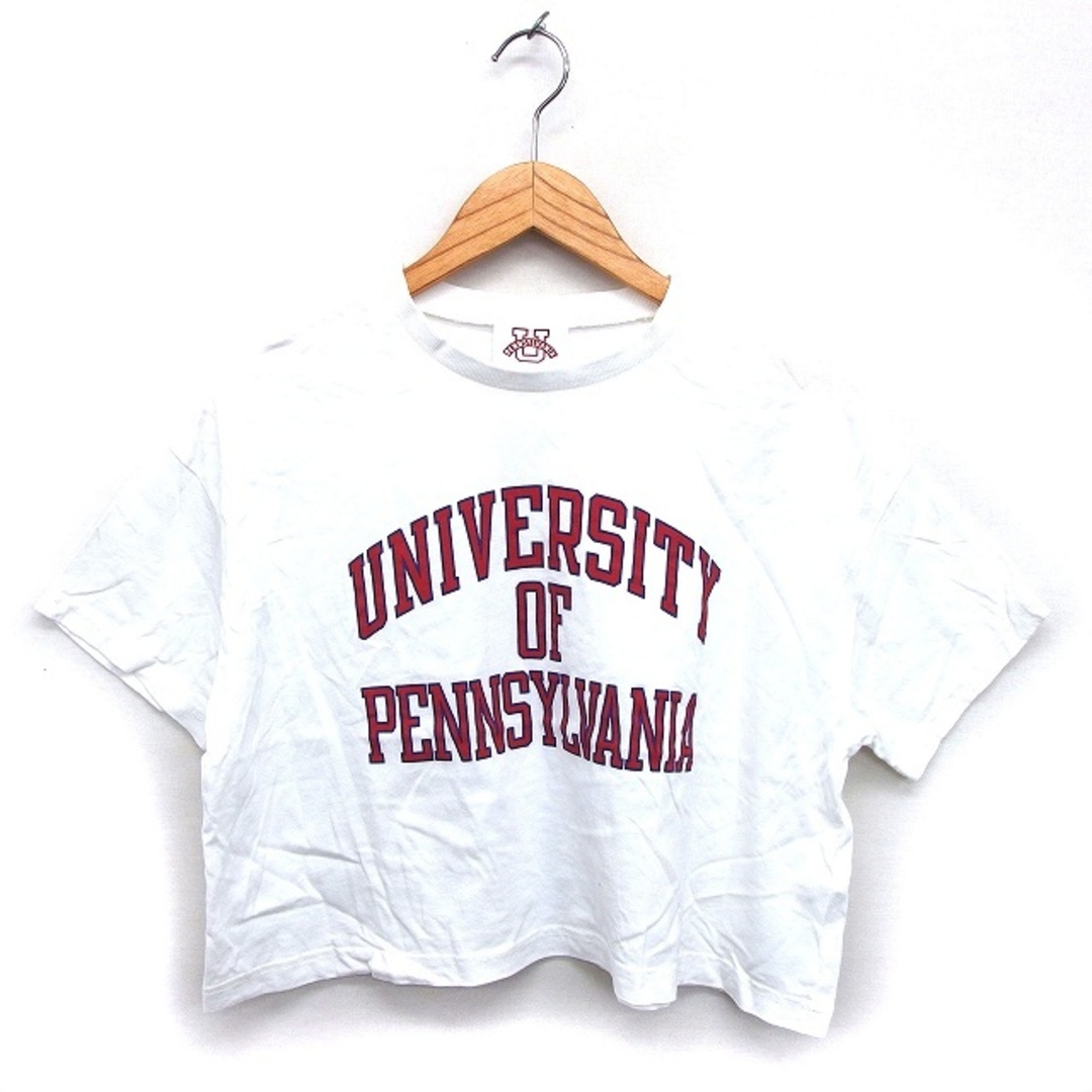 ViS(ヴィス)のビス vis-a-vis PENNSYLVANIA カレッジTシャツ カットソー レディースのトップス(Tシャツ(半袖/袖なし))の商品写真