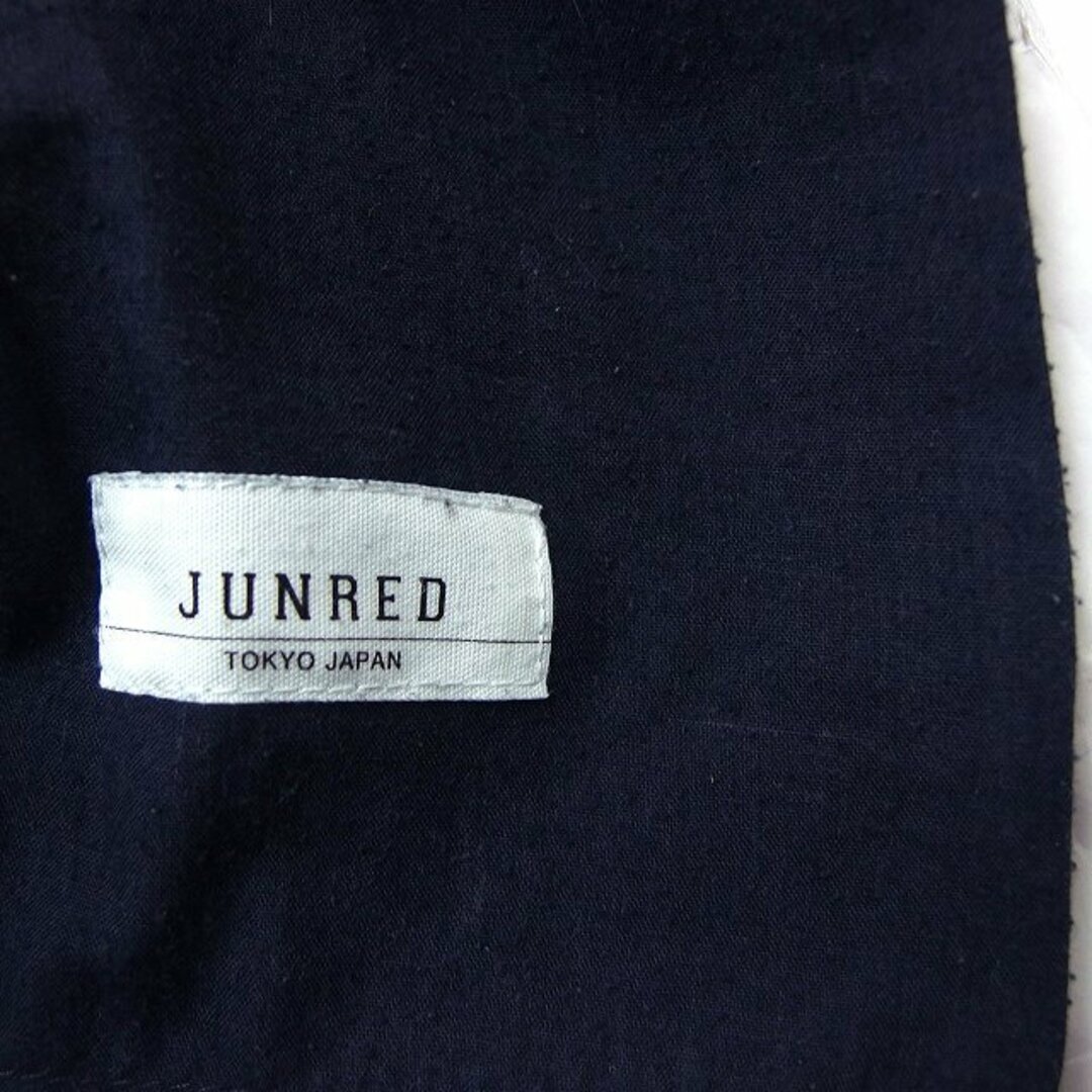 JUNRED(ジュンレッド)のジュンレッド JUNRed バックルベルト テーパード パンツ 柄 コットン 綿 メンズのパンツ(スラックス)の商品写真