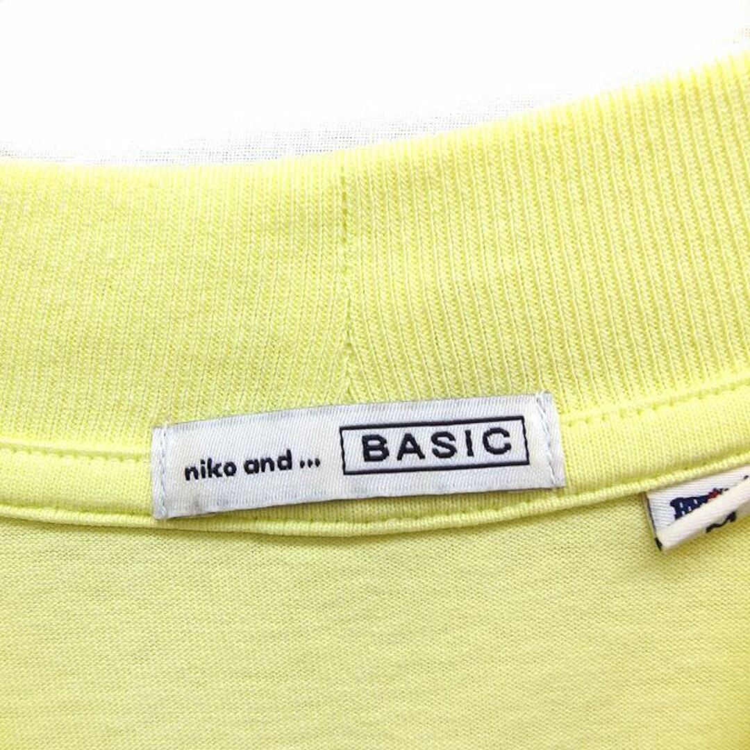 niko and...(ニコアンド)のニコアンド Niko and.. BASIC ロングスリーブTシャツ カットソー メンズのトップス(Tシャツ/カットソー(七分/長袖))の商品写真