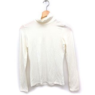 アナイ(ANAYI)のアナイ ANAYI ハイネックTシャツ カットソー 長袖 無地 38 アイボリー(Tシャツ(長袖/七分))