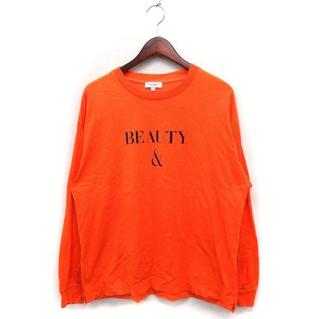 BEAUTY&YOUTH UNITED ARROWS(ビューティアンドユースユナイテッドアローズ)のB&Y ユナイテッドアローズ ロゴプリント ロングスリーブ Tシャツ カットソー メンズのトップス(Tシャツ/カットソー(七分/長袖))の商品写真