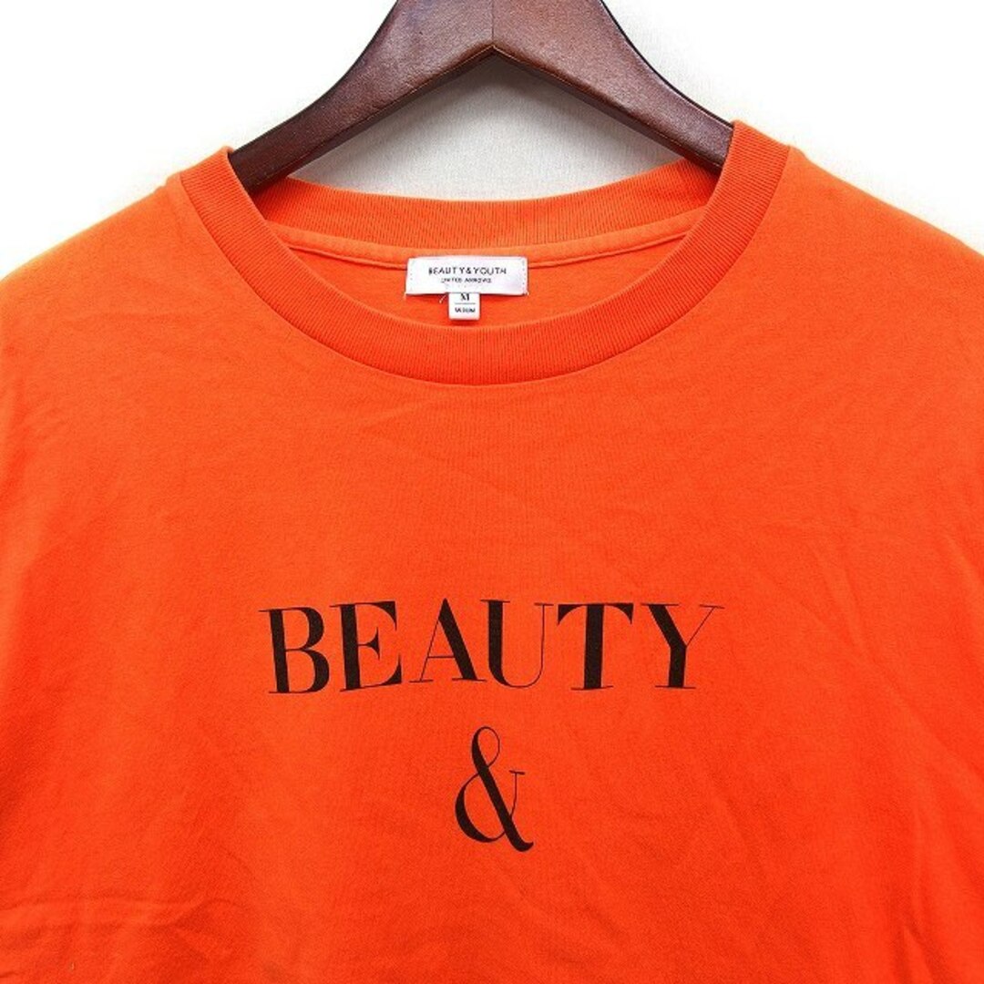 BEAUTY&YOUTH UNITED ARROWS(ビューティアンドユースユナイテッドアローズ)のB&Y ユナイテッドアローズ ロゴプリント ロングスリーブ Tシャツ カットソー メンズのトップス(Tシャツ/カットソー(七分/長袖))の商品写真