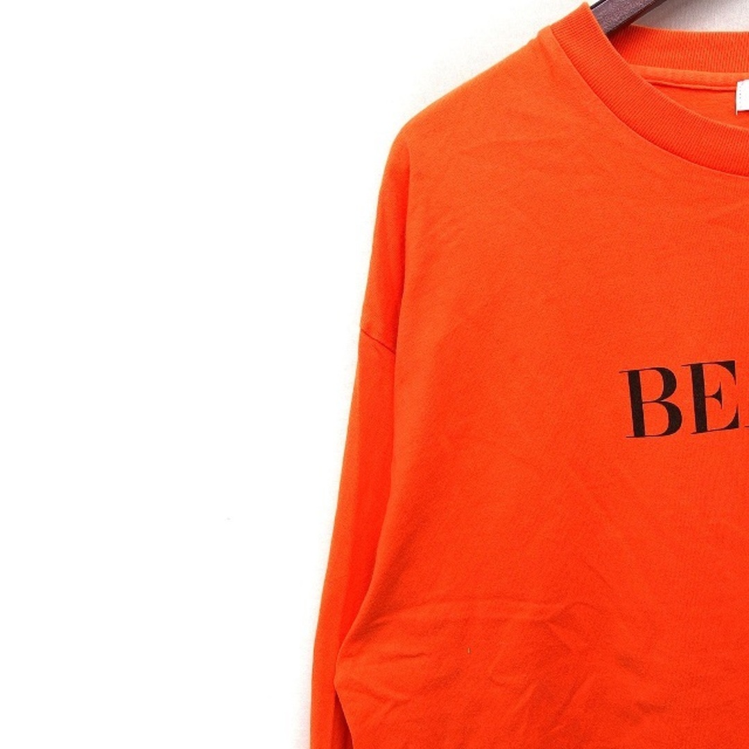 BEAUTY&YOUTH UNITED ARROWS(ビューティアンドユースユナイテッドアローズ)のB&Y ユナイテッドアローズ ロゴプリント ロングスリーブ Tシャツ カットソー メンズのトップス(Tシャツ/カットソー(七分/長袖))の商品写真