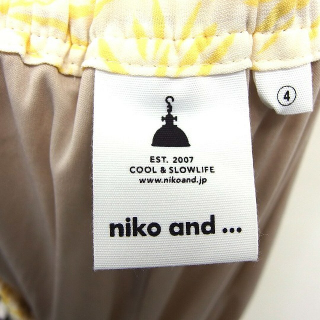 niko and...(ニコアンド)のニコアンド Niko and.. フレア スカート ティアード ロング マキシ丈 レディースのスカート(ロングスカート)の商品写真