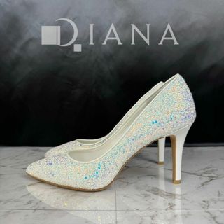 ダイアナ(DIANA)のDIANA ダイアナ ピンヒール パンプス グリッター ラメ(ハイヒール/パンプス)