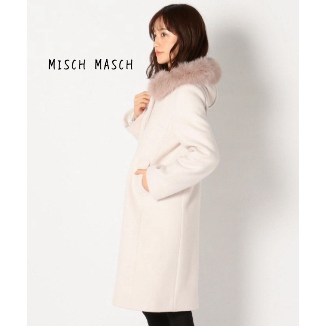 MISCH MASCH(ミッシュマッシュ)のMISCH MASCH ミッシュマッシュ　コート  レディースのジャケット/アウター(毛皮/ファーコート)の商品写真