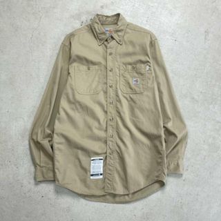 カーハート(carhartt)のCarhartt カーハート FR 長袖 ワークシャツ ボタンダウン メンズXL相当(シャツ)