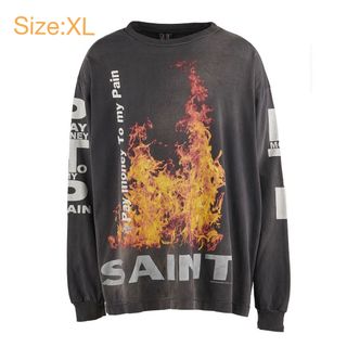 レディメイド(READYMADE)の【XL】SAINT Mxxxxxx ✖️ PTP LS TEE(Tシャツ/カットソー(七分/長袖))