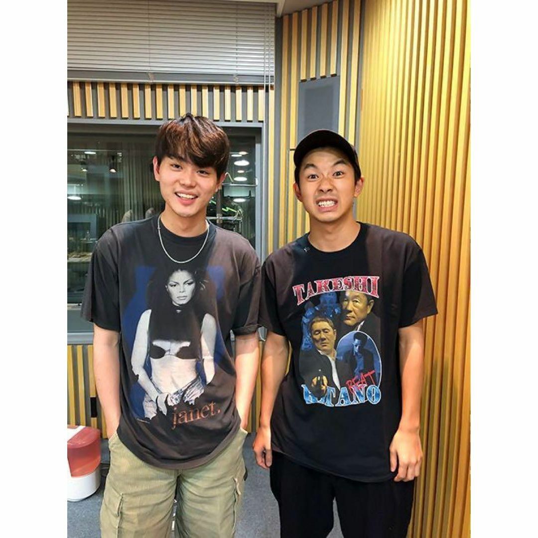 【有名人多数着用】北野武 Tシャツ raptee bootleg メンズのトップス(Tシャツ/カットソー(半袖/袖なし))の商品写真