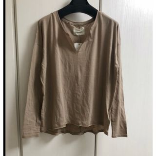 アングリッド(Ungrid)の新品 ネックカットロングスリーブTee(Tシャツ(長袖/七分))