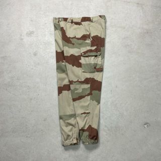 fecsa フランス軍 デザートカモ ユーロミリタリー カーゴパンツ メンズW37相当(戦闘服)