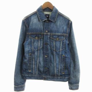 ギャップ(GAP)のギャップ 3rd トラッカージャケット デニム Gジャン オーバーサイズ 青 S(Gジャン/デニムジャケット)