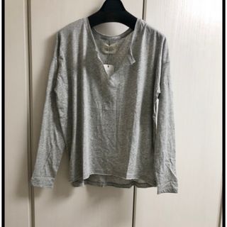 アングリッド(Ungrid)の新品 ネックカットロングスリーブTee(Tシャツ(長袖/七分))