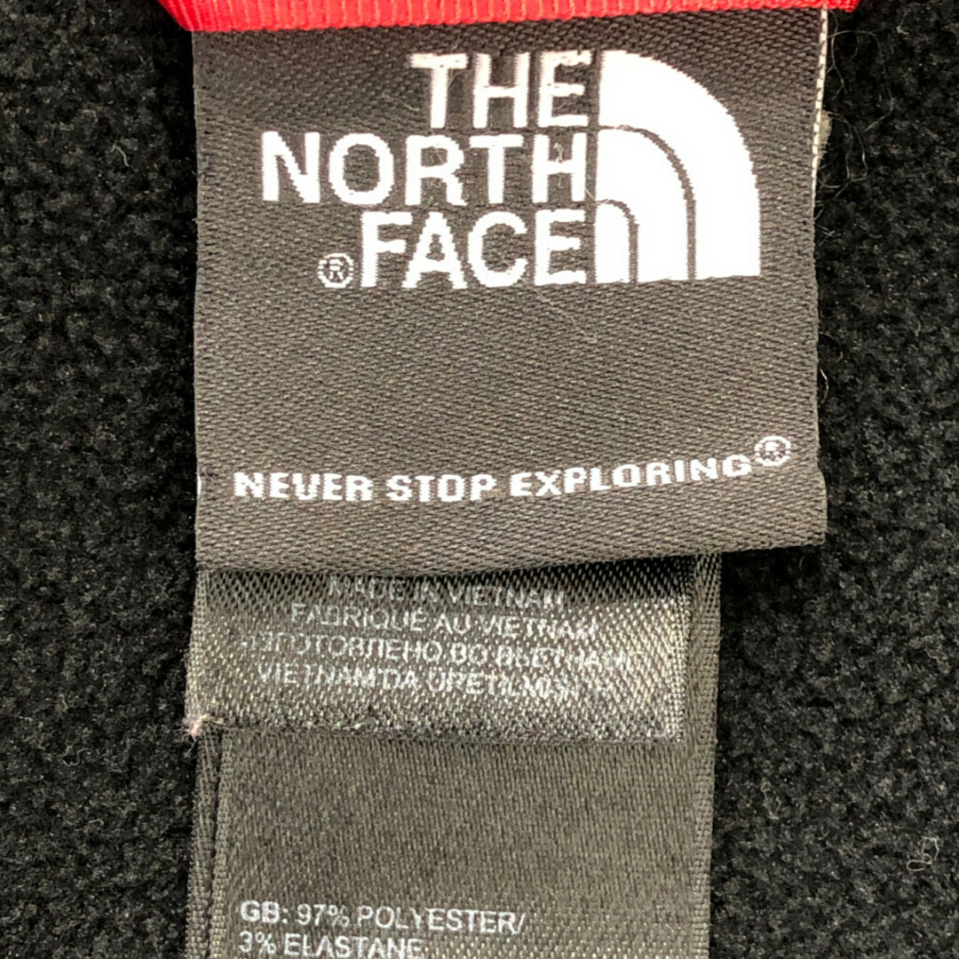 THE NORTH FACE(ザノースフェイス)のTHE NORTH FACE ノースフェイス TKA STEALTH ソフトシェルジャケット アウトドア ブラック (メンズ L) 中古 古着 Q1474 メンズのジャケット/アウター(その他)の商品写真