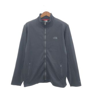 ザノースフェイス(THE NORTH FACE)のTHE NORTH FACE ノースフェイス TKA STEALTH ソフトシェルジャケット アウトドア ブラック (メンズ L) 中古 古着 Q1474(その他)