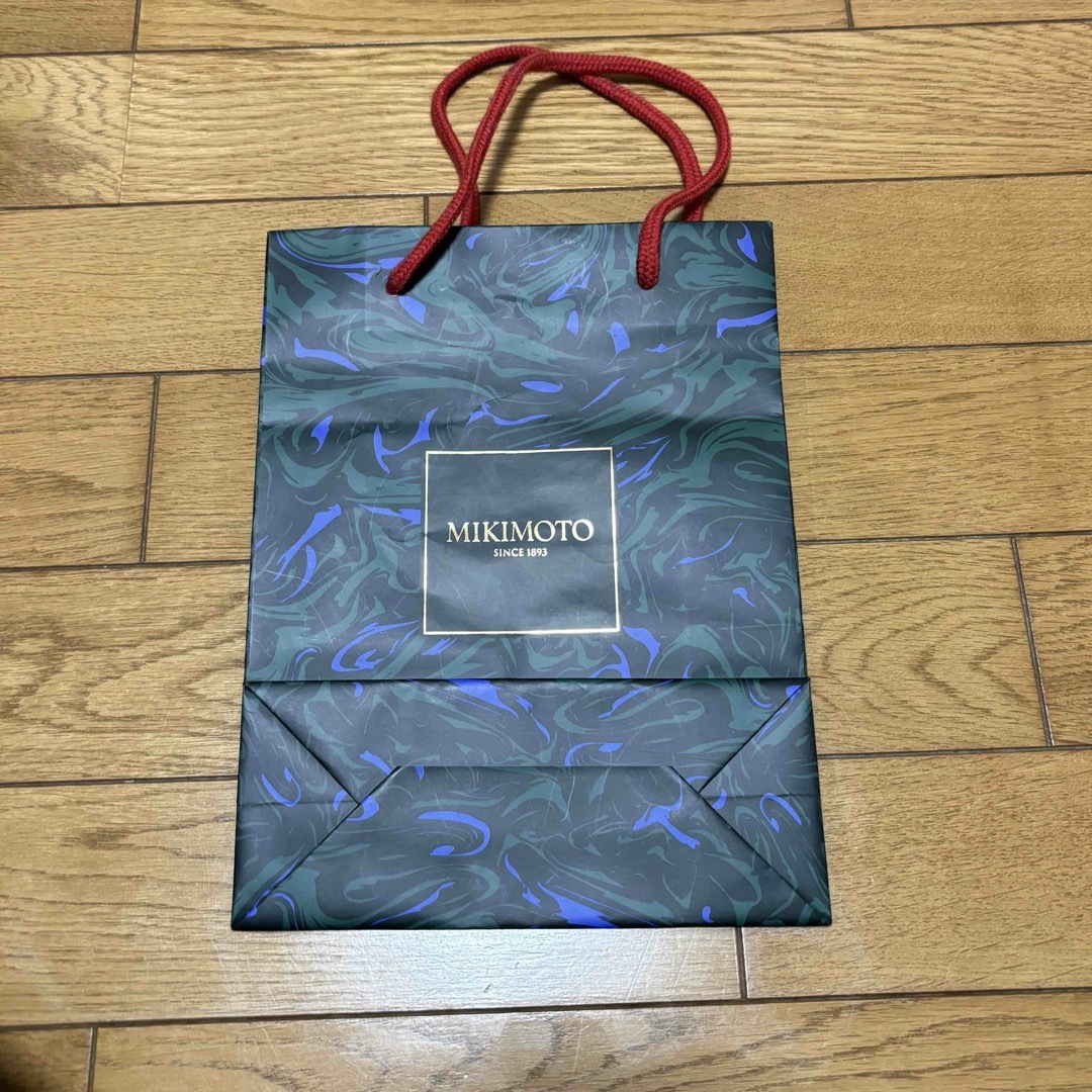 MIKIMOTO(ミキモト)のミキモト　紙袋　ショップ袋　ショッパー　MIKIMOTO レディースのバッグ(ショップ袋)の商品写真