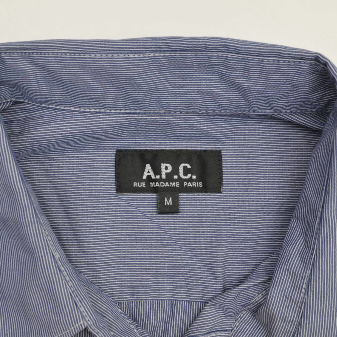 A.P.C(アーペーセー)の【APC】ストライプ半袖シャツ メンズのトップス(シャツ)の商品写真