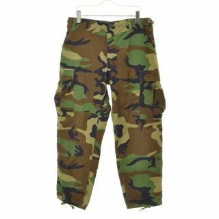 【USARMY】90s WOODLAND CAMO BDUカーゴパンツ(ワークパンツ/カーゴパンツ)