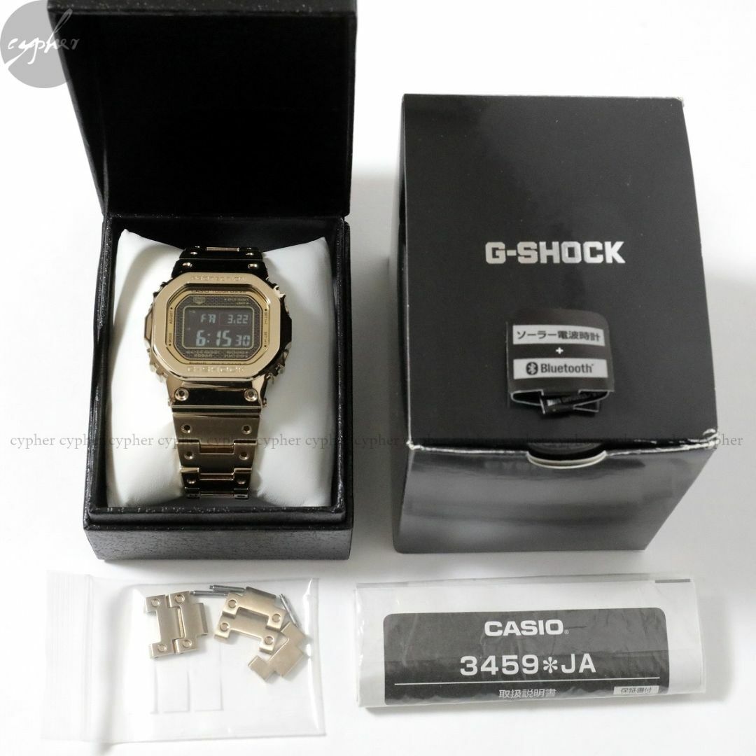 G-SHOCK(ジーショック)のG-SHOCK GMW-B5000GD-9JF フルメタル 腕時計 ゴールド 金 メンズの時計(腕時計(デジタル))の商品写真