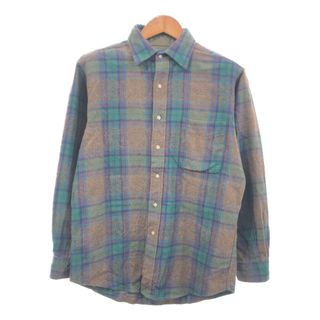 ペンドルトン(PENDLETON)の90年代~ PENDLETON ペンドルトン フランネル 長袖シャツ マルチカラー (メンズ M) 中古 古着 Q1510(シャツ)