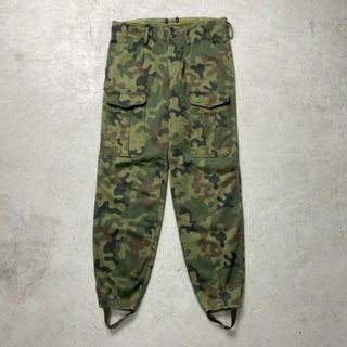 ブルガリア軍 迷彩 カーゴパンツ ユーロミリタリーパンツ メンズW35相当(戦闘服)