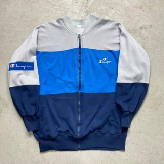 Champion チャンピオン スウェットブルゾン トラックジャケット フルジップ メンズXL