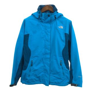 ザノースフェイス(THE NORTH FACE)のTHE NORTH FACE ノースフェイス HYVENT マウンテンパーカー ジャケット アウトドア ブルー (レディース L) 中古 古着 Q1521(その他)