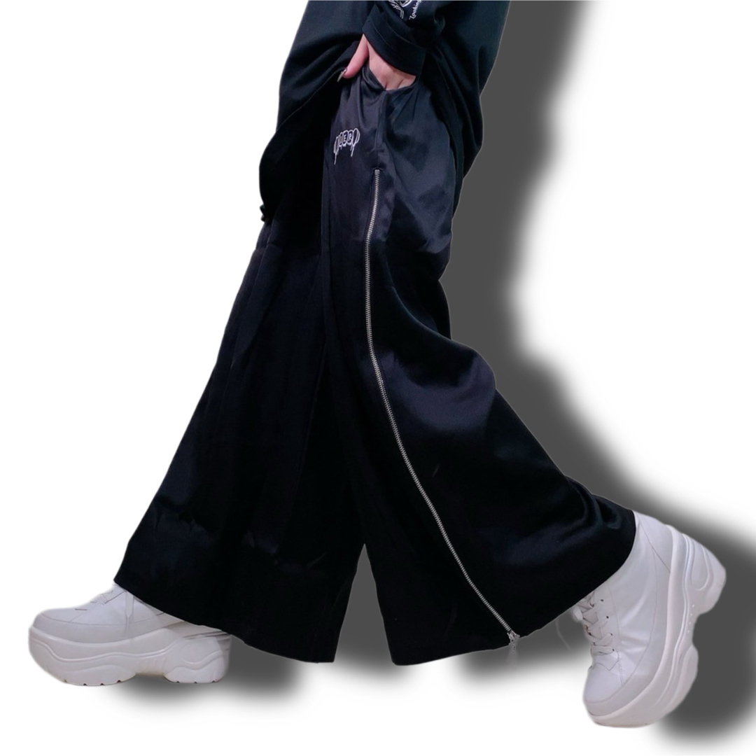 NieR Clothing - NieR clothing 2WAY サイドジップワイドパンツ NieR Clothing - NieR clothing 2WAY サイドジップワイドパンツ