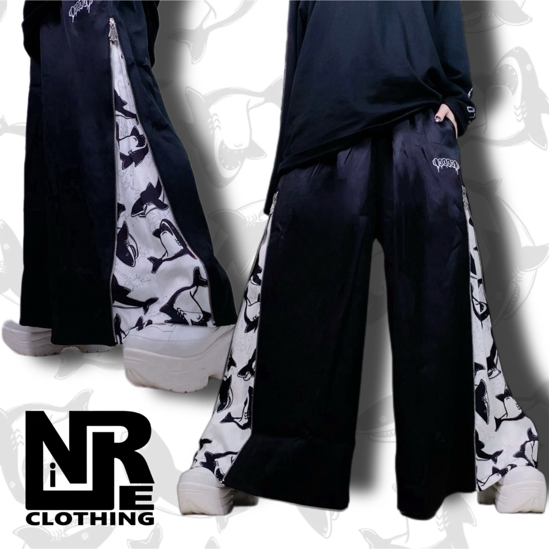 NieR Clothing - NieR clothing 2WAY サイドジップワイドパンツ NieR Clothing - NieR clothing 2WAY サイドジップワイドパンツ