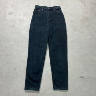 リー(Lee)の90年代 英国製 Levi's ユーロリーバイス 961 ブラックデニムパンツ グレーデニム Silver Tab シルバータブ レディースW27相当 メンズ(デニム/ジーンズ)