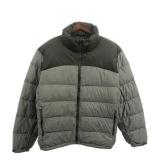 ザノースフェイス(THE NORTH FACE)のTHE NORTH FACE ノースフェイス ヌプシ ダウン ジャケット アウトドア グレー (メンズ XL) 中古 古着 Q1517(その他)