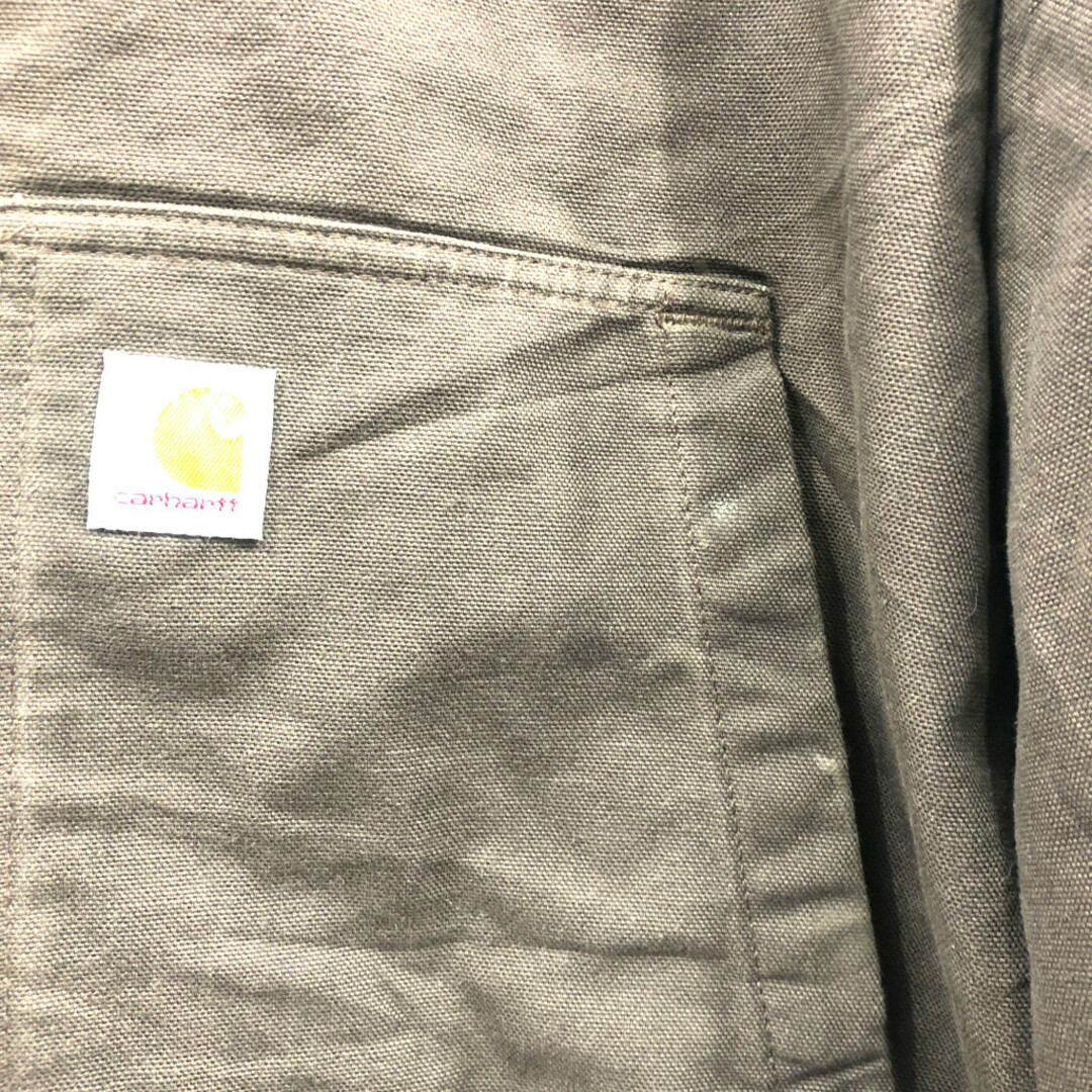 carhartt(カーハート)のCarhartt カーハート アクティブ ジャケット ワーク ダック地 ブラウン (メンズ 3XL) 中古 古着 Q1519 メンズのジャケット/アウター(その他)の商品写真